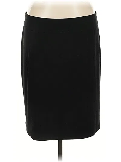 Pre-owned Chico's Formal Skirt In Black