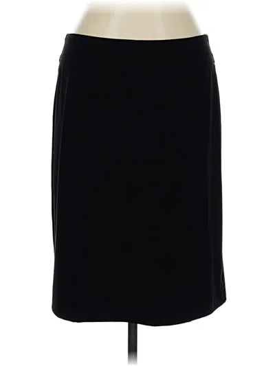Pre-owned Chico's Formal Skirt In Black