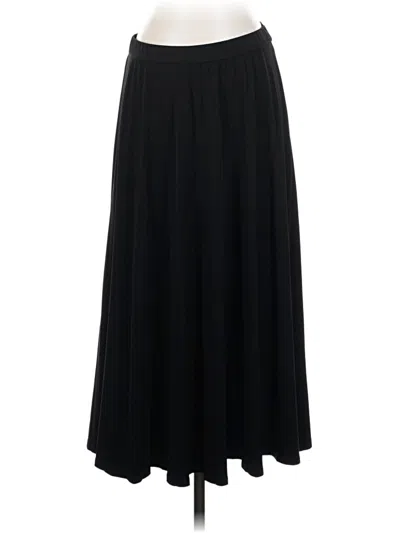 Pre-owned Chico's Formal Skirt In Black