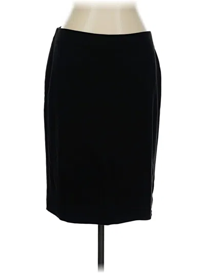 Pre-owned Chico's Formal Skirt In Black