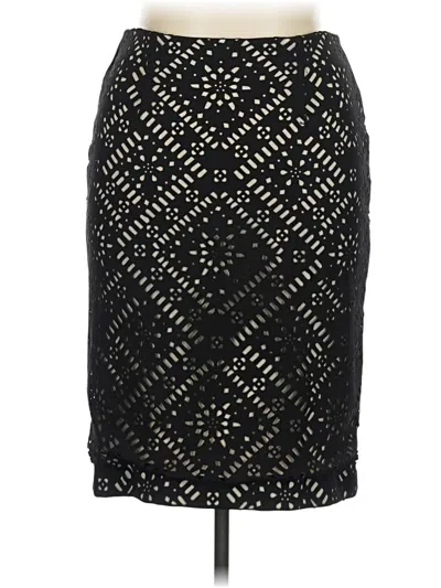 Pre-owned Chico's Formal Skirt In Black