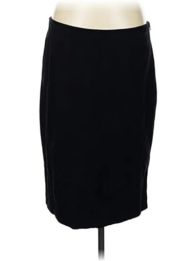 Pre-owned Chico's Formal Skirt In Black