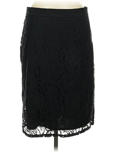 Pre-owned Chico's Formal Skirt In Black