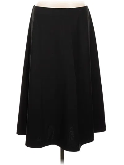 Pre-owned Chico's Formal Skirt In Black