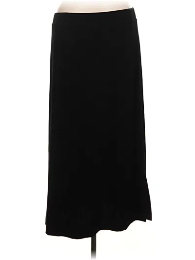 Pre-owned Chico's Formal Skirt In Black