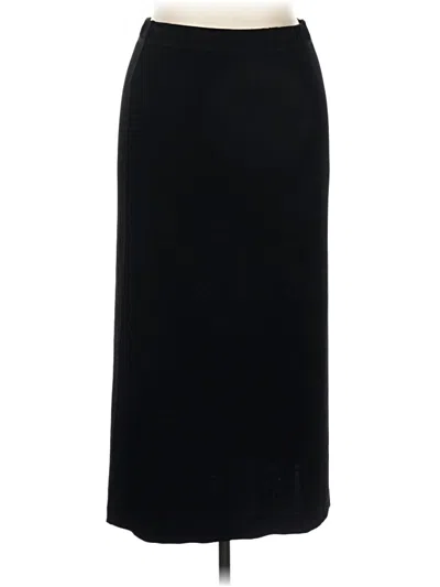 Pre-owned Chico's Formal Skirt In Black