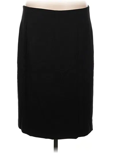 Pre-owned Chico's Formal Skirt In Black