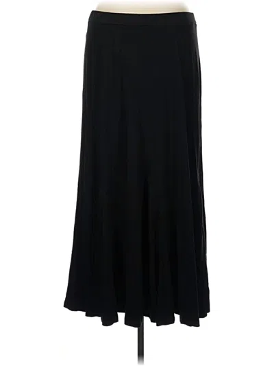 Pre-owned Chico's Formal Skirt In Black