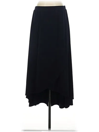 Pre-owned Chico's Formal Skirt In Blue