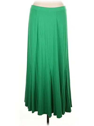 Pre-owned Chico's Formal Skirt In Green
