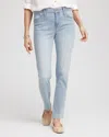 Chico's Girlfriend Ankle Jeans In Shasta Indigo Size 20 |  In Shasta Indigo