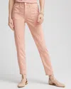 Chico's Girlfriend Ankle Utility Jeans In Pink Size 16 |  In French Blush