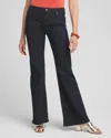 Shop Chico's Girlfriend Flare Jeans In Dark Wash Denim Size 20 |