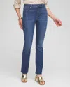 Chico's Girlfriend Jeans In Kailua Indigo Size 16 |  In Medium Wash Denim
