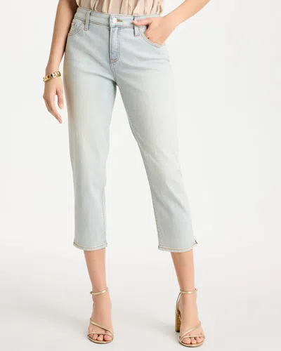 Chico's Girlfriend Slim Capri Jeans In Denim