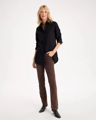 Chico's Girlfriend Slim Full-length Jeans In Ganache