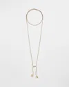 Chico's Gold Lariat Necklace |  In Gold