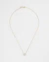 Chico's Gold Tone Drop Stone Necklace |  In Gold