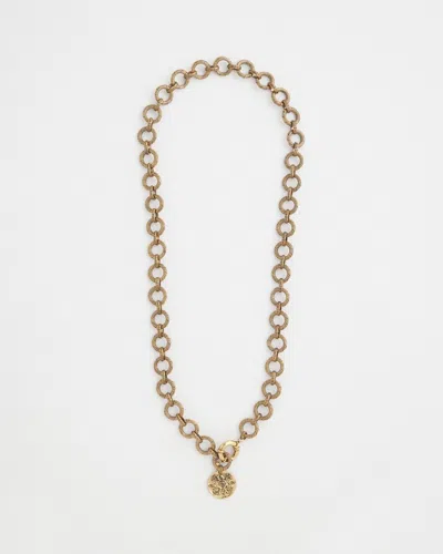 Chico's Gold-tone Y-shaped Necklace |