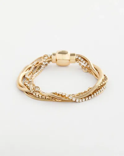 Chico's Goldtone Multistrand Bracelet