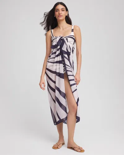 Chico's Gottex Desert Queen Pareo In Neutral/brown In Multi