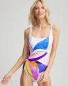 Chico's Gottex Paradiso One Piece Swimsuit Size 14 |  In Multicolor