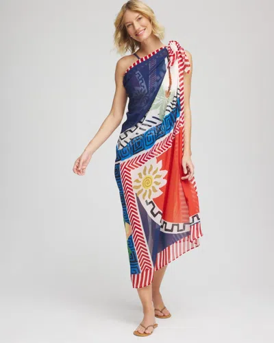 Chico's Gottex Positano Pareo In Multi