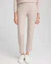 Chico's Heathered Scuba Ankle Pants In Zen Helium Heather Size 20 |  Zenergy In Zen Helium Heather