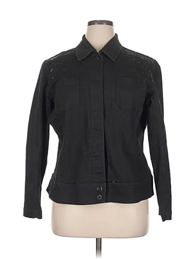 Pre-owned Chico's Jacket In Black