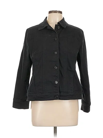 Pre-owned Chico's Jacket In Black