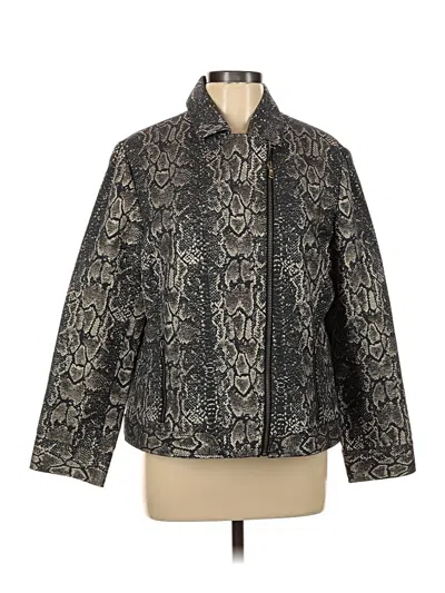 Pre-owned Chico's Jacket In Black