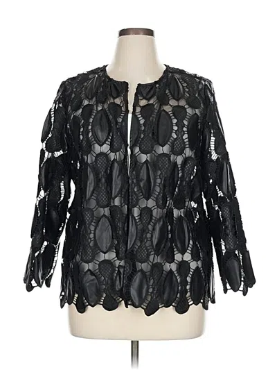 Pre-owned Chico's Jacket In Black