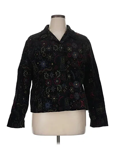 Pre-owned Chico's Jacket In Black