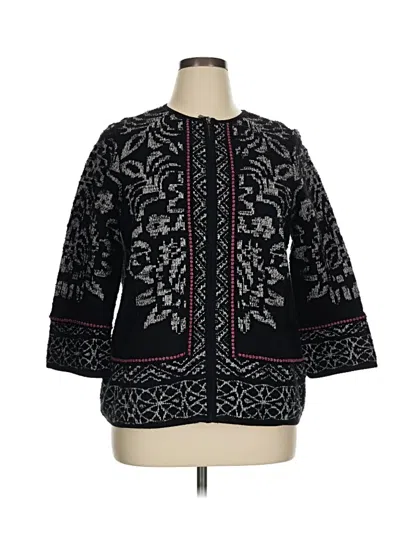 Pre-owned Chico's Jacket In Black