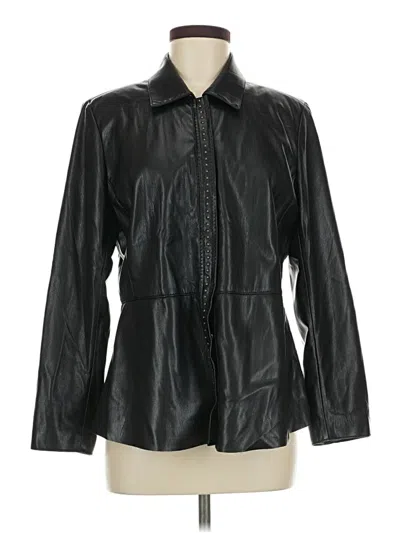 Pre-owned Chico's Jacket In Black