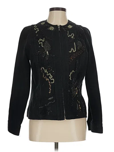 Pre-owned Chico's Jacket In Black