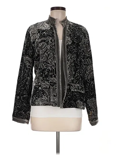 Pre-owned Chico's Jacket In Black