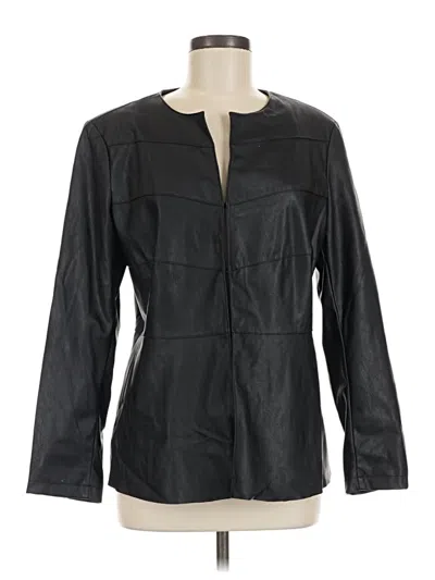 Pre-owned Chico's Jacket In Black
