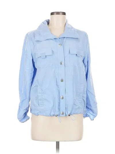 Pre-owned Chico's Jacket In Blue
