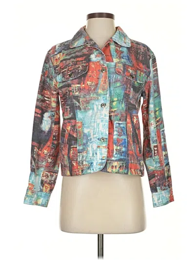 Pre-owned Chico's Jacket In Blue