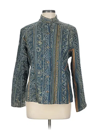 Pre-owned Chico's Jacket In Blue