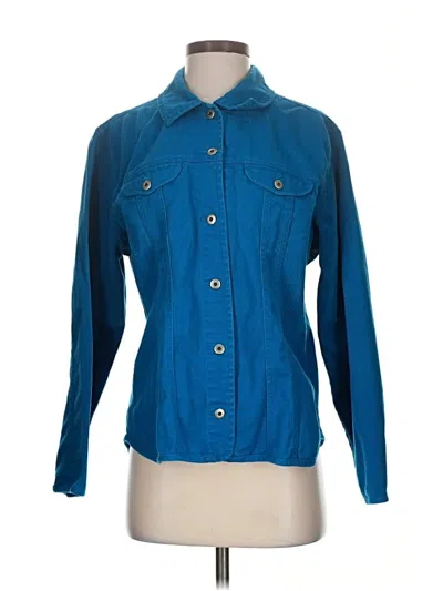 Pre-owned Chico's Jacket In Blue