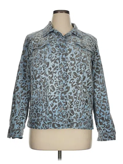 Pre-owned Chico's Jacket In Blue