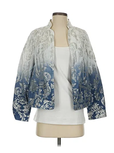 Pre-owned Chico's Jacket In Blue
