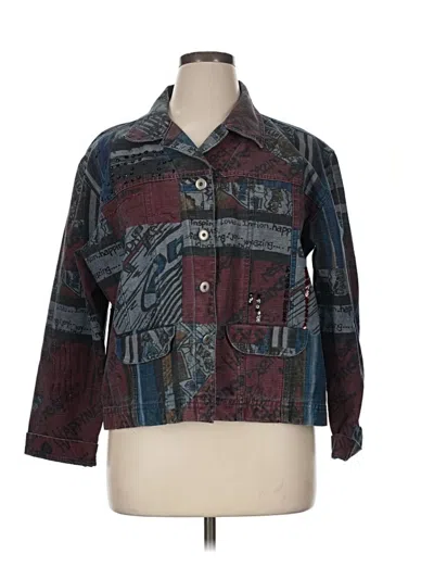Pre-owned Chico's Jacket In Blue