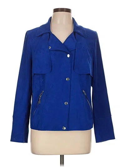 Pre-owned Chico's Jacket In Blue