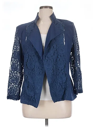 Pre-owned Chico's Jacket In Blue