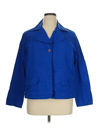 Pre-owned Chico's Jacket In Blue