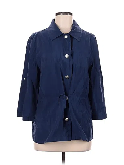 Pre-owned Chico's Jacket In Blue