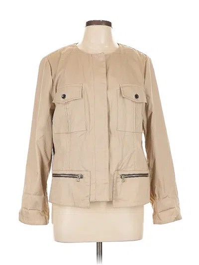 Pre-owned Chico's Jacket In Brown